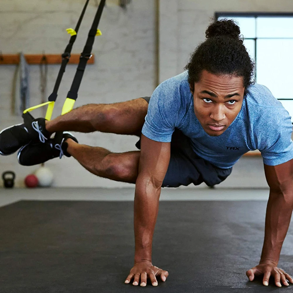 Trx fitness para ejercicio suspension training de bandas de resistencia gimnasio en casa anclaje trx cuerdas equipamento fitness