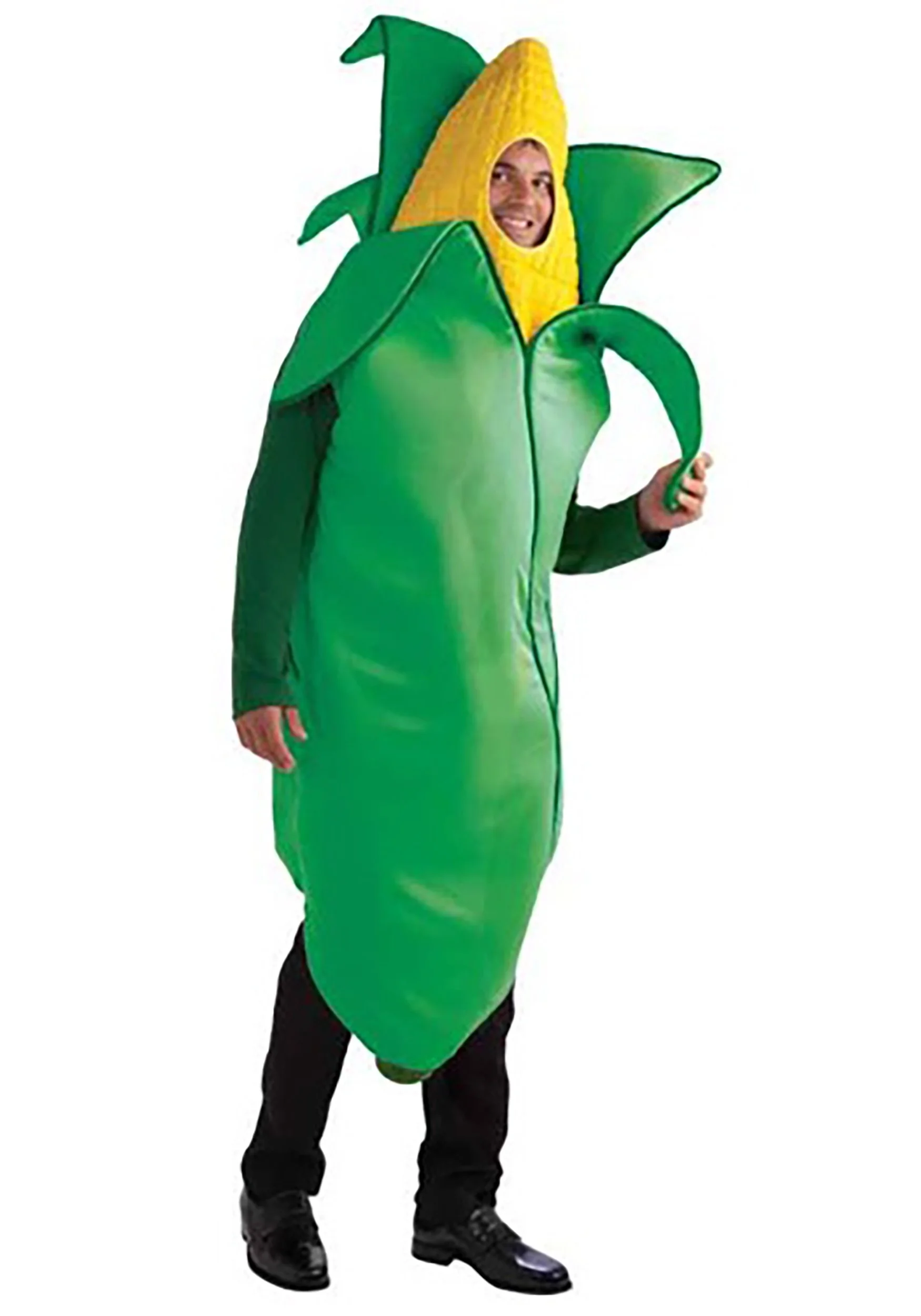 New Style Kids Adults Funny Food Cosplay Jumpsuit Corn Halloween Costumes for Boys and Men