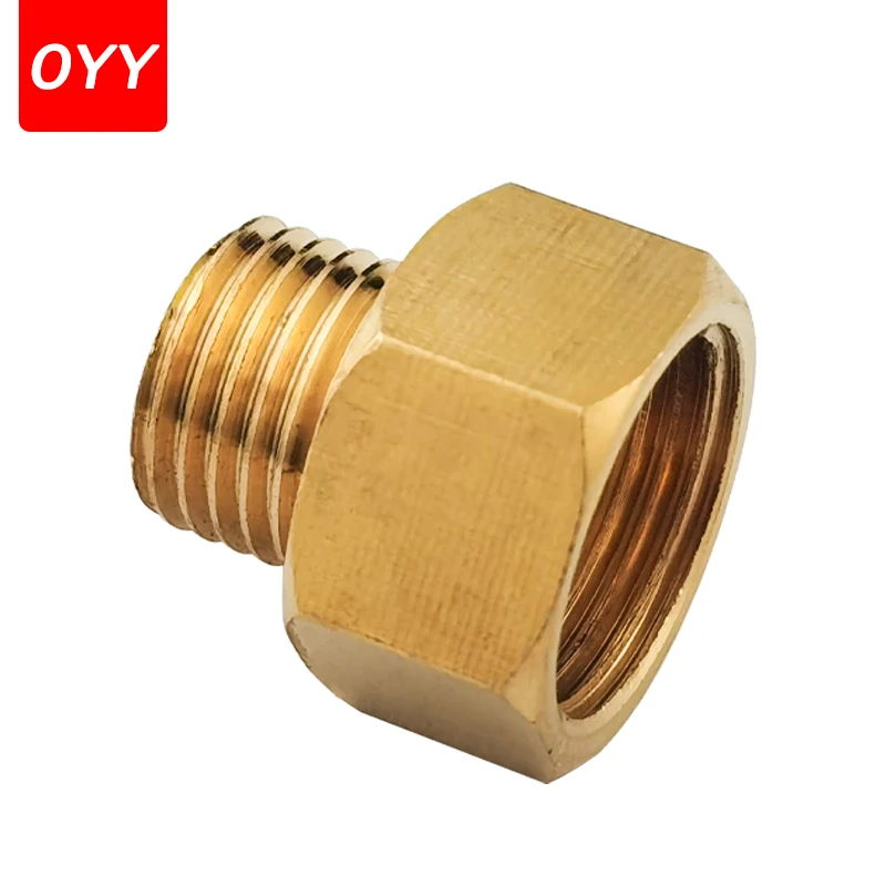 1Pcs Man-vrouw Thread Messing Pijp Connectors Messing Koppeling Adapter Schroefdraad Fitting 1/8 \