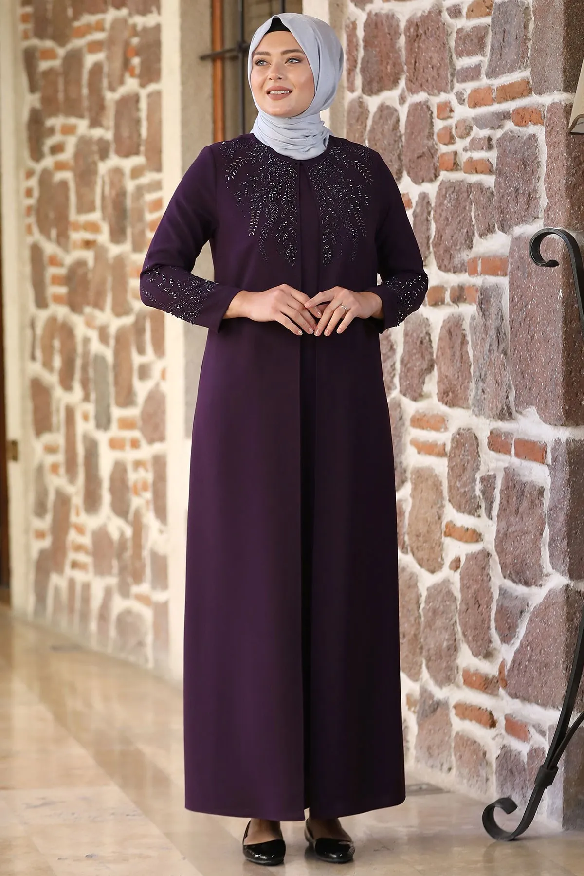 Vestido de noche islámico de Dubái y Turquía para mujer, Hijab, Abaya musulmana, caftán Maxi