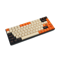 ZDA 143 Key Carbon Keycap Double Shot Dye Sub Thick PBT Keyset ANSI 61 64 68 84 87 96 104 For MX Mechanical Keyboard DIY