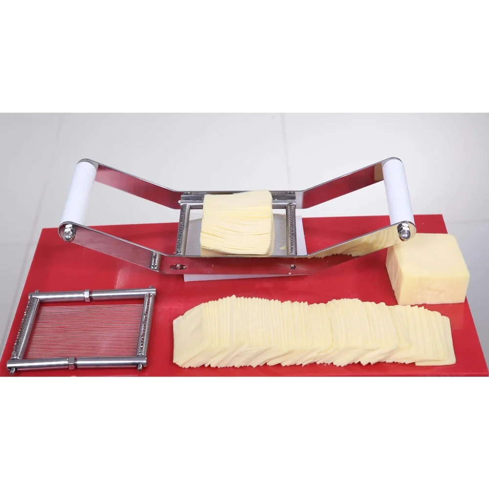 Butter Slicer Cutter Board Cutting Kitchen Hand Tool Stainless Steel Wire Cheese Slicer Machine