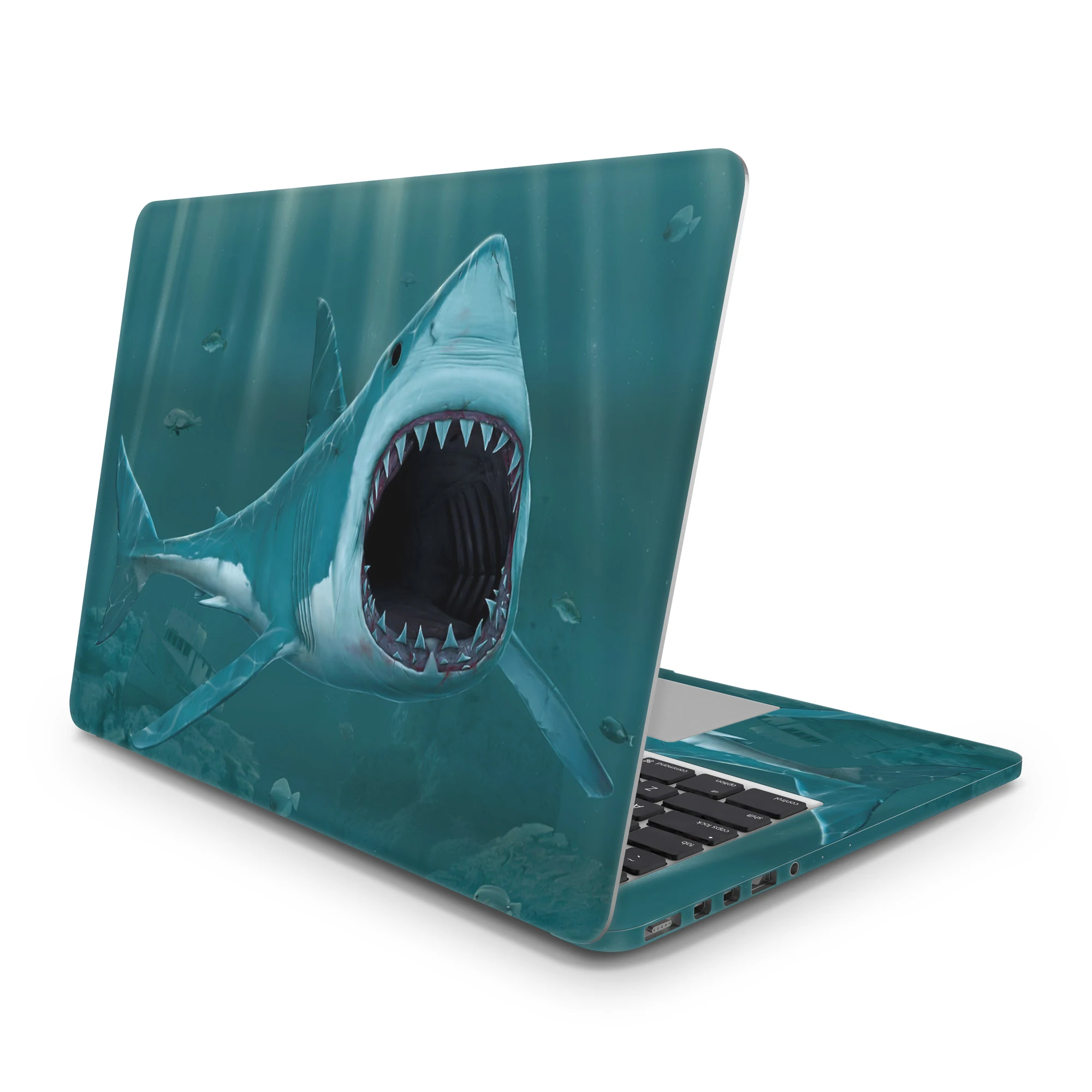 Sticker Master Shark Laptop Vinyl Sticker Skin Cover For 10 12 13 14 15.4 15.6 16 17 19 