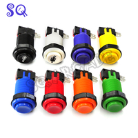 Happ Arcade Multicade Push Buttons Durable Jamma Game Switch Durable 8 Clolors Orange Purple Bartop Machine