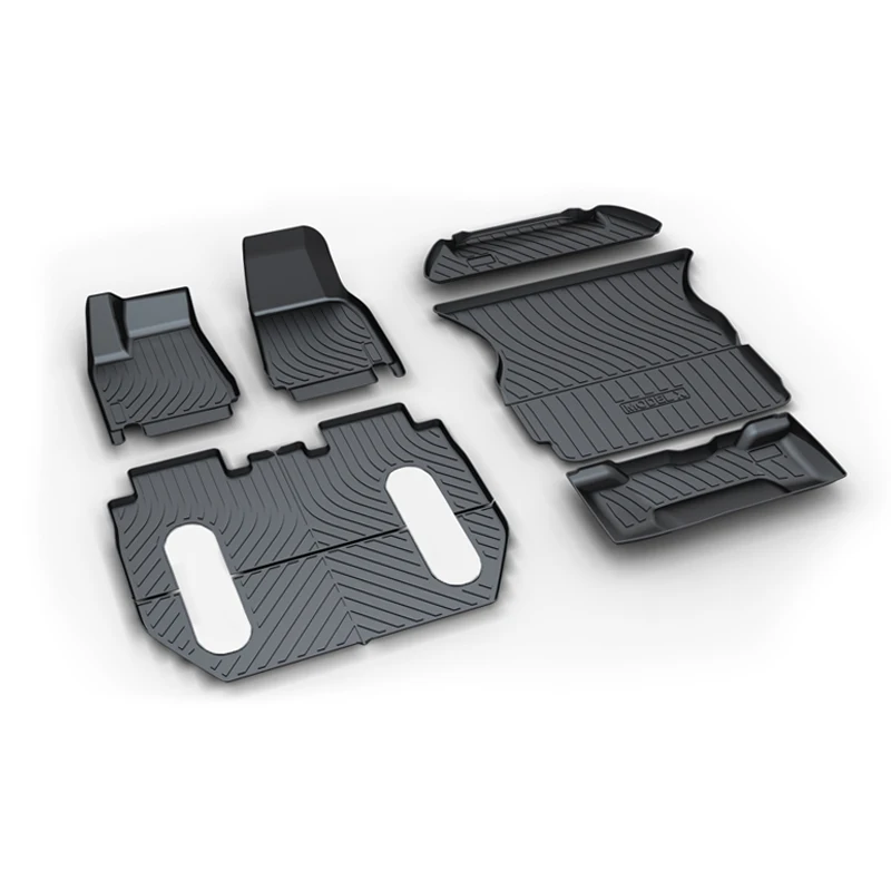 

Shanghai Sanfu TX-1001 ModelX floor foot mat for tesla model X LANTSUN