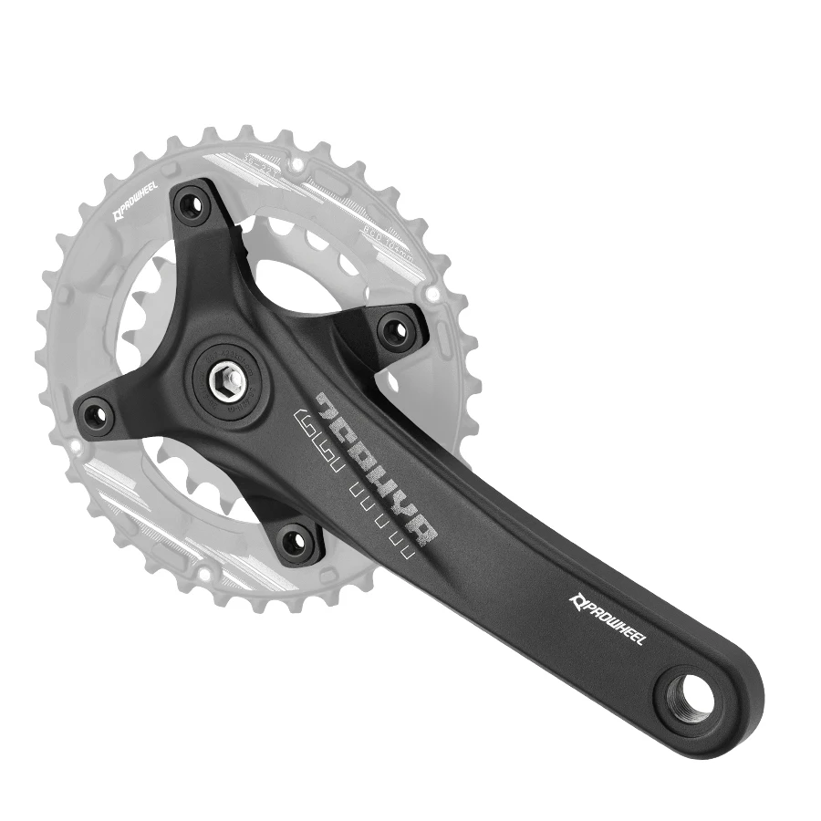 Prowheel MTB Mountain bike crankset 170mm 175mm 30/32/34/36/38/40/42t chainring 64 104 bcd square taper crank bicycle Crankset