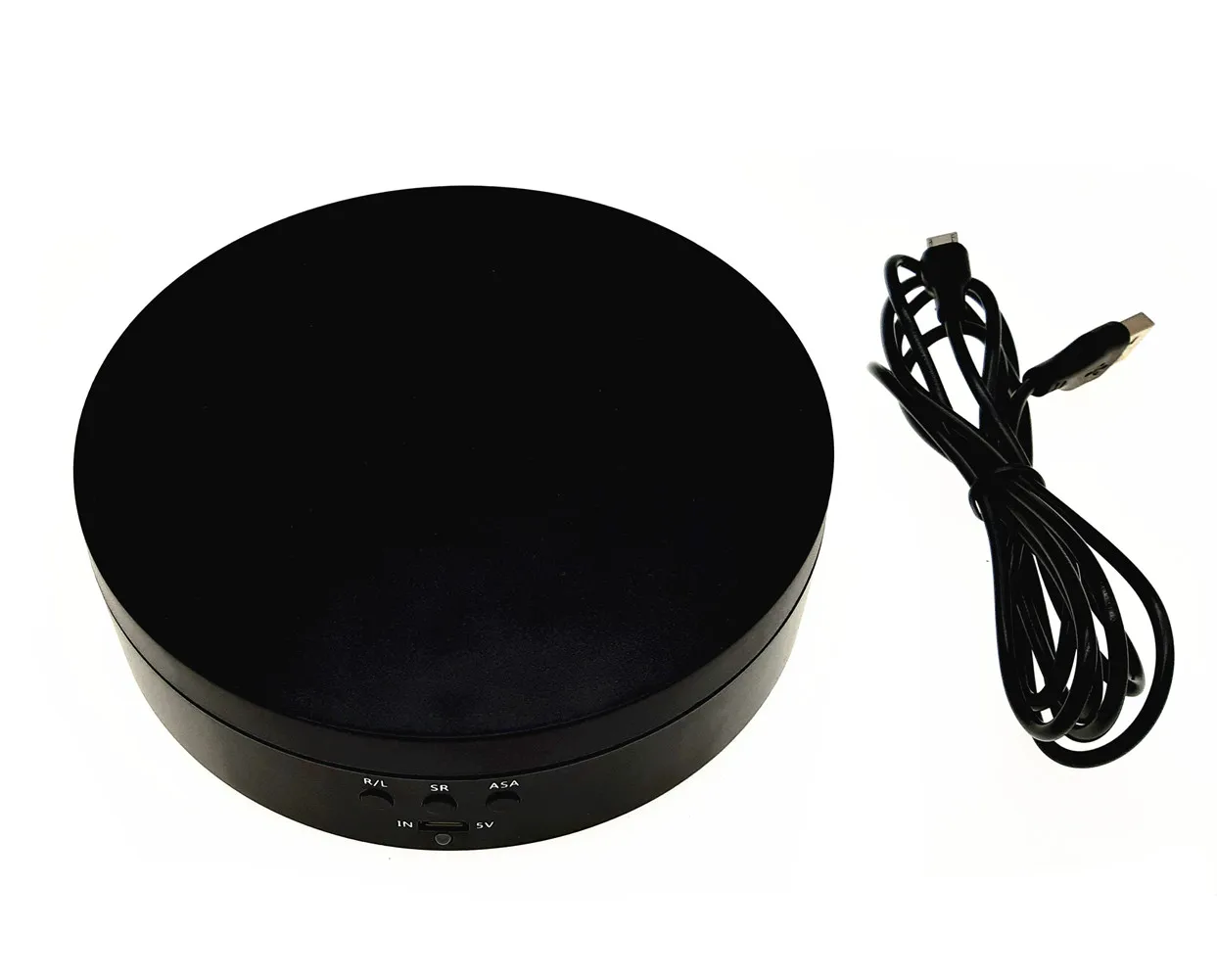 Photo Studio 360 Degree Rechargeable Rotating Turntable Angle Speed Adjustment in All Direction Photography Accessories