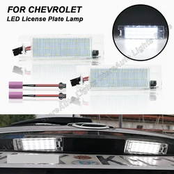 For Chevrolet Malibu 2013-2015 Camaro 2014-2020 Volt 2011-2019 Cruze 2016-up 2PCS No Error LED License Number Plate Lights Lamps