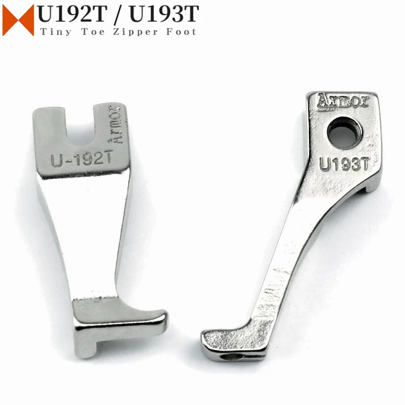 U192T U193T Tiny Toe Zipper/Cording/Welting/Piping Walking Foot Fit Leather DY Sewing Machine DB2-B797 205RB DU-141 FY-5318