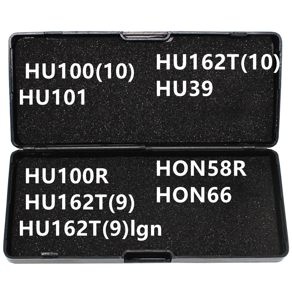 LiShi 2 in 1 HU100(10) HU100R HU162T(9)IGN GM39 HON58R HON66 HON70 HU66 GM37 YH35RREADER TOY43AT narzędzie ślusarskie dla wszystkich typów