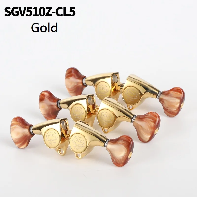 GOTOH SGV510Z L3+R3 Guitar Tuners 1:21 Ratio
