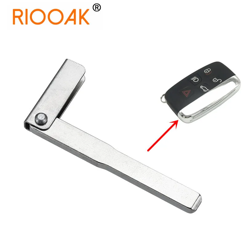 

5pcs Emergency Smart Remote Key Blade Blank Insert for LAND ROVER LR4 2010-2012 Jaguar XK XF Range Rover Sport Evoque 2010-2013