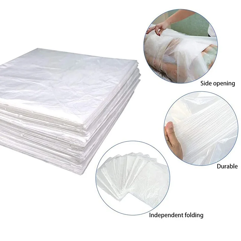 50/100Pcs USA Disposable Infrared Sauna Blanket Bags 47