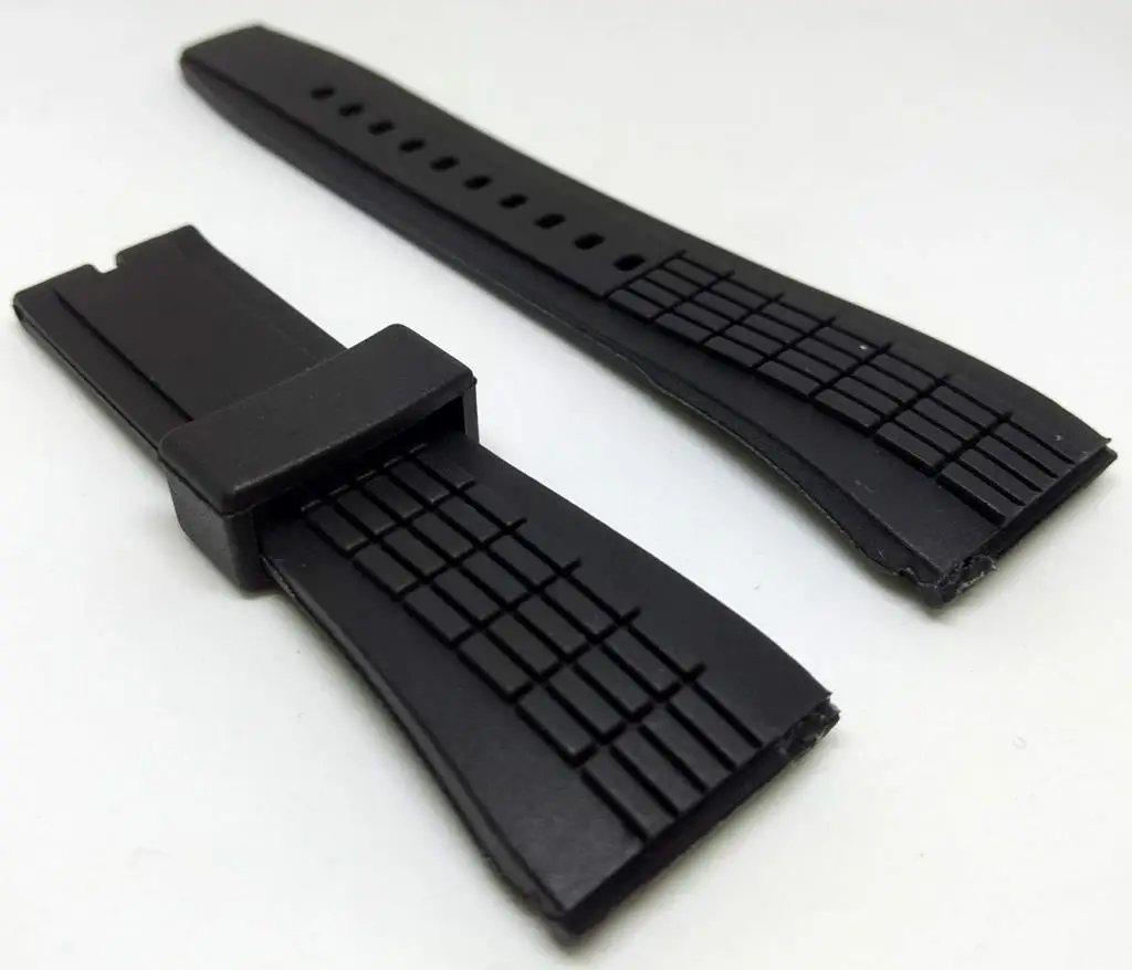 Renn Seiko Velatura Compatible Black Watchbands