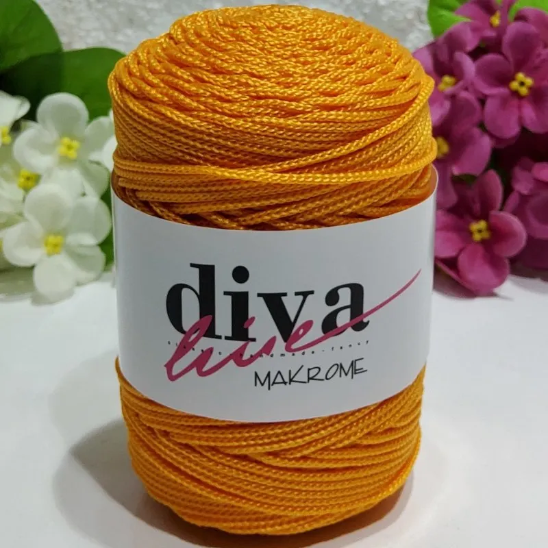 Macrame Yarn - 140 Meters - 100g - 32 Color Options - Chain - Polypropylene - Accessory Materials, Bag, Basket, Amigurumi, Thread, Cord, Wall and