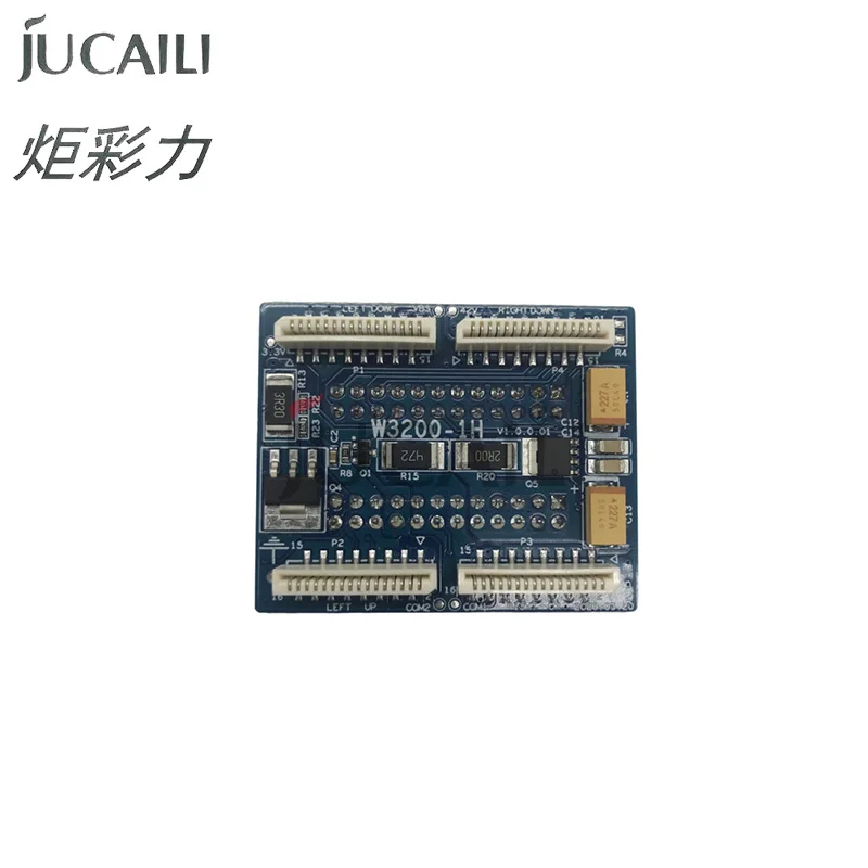 Imagem -02 - Hoson Impressora Jucaili Única Cabeça de Conexão Cartão para Xp600 4720 3200 Cabeça de Impressão para Allwin Xuli Solvente Impressora Adaptador Placa
