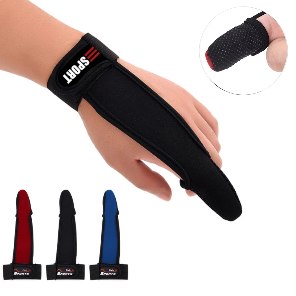 Gants pour la protection de doigt unique, moulinet de pêche, gant de coulée antidérapant, gant de pêche en mer pour les pêcheurs