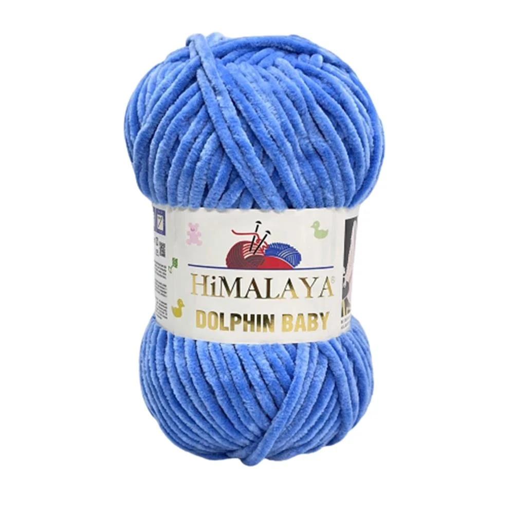 1 Pack ( 5 Balls ) Himalaya Dolphin Baby Velvet Yarn Hand Knitting Polyester Thick Amigurumi Blanket Tool Kit