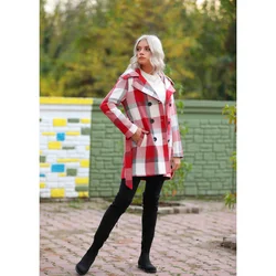 Cappotto femminile di nuova stagione lungo Parka invernale tasca con cintura cappotto da donna di lusso Femme abbigliamento da donna giacca da cintura autunno moda giacca di pelle delle signore senza maniche di