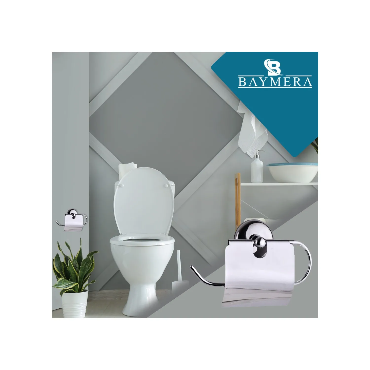 Chrom Abgedeckt Papier Halter Abgedeckt Chrom Papier Halter Wirtschaftlich Wc Papier Halter