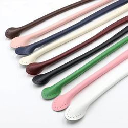 2Pcs/Pair Genuine Cow Leather Bag Strap 40cm 50cm 60cm Handle Straps Replacement Bag Handle for Handbag DIY Accessories