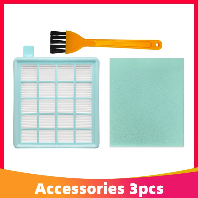 Thay Thế Có Thể Rửa Màng Lọc Hepa Xốp Cho Philips FC8470 FC8471 FC8475 FC8630 FC8645 FC9320 FC9322 Hút Hoover Phần