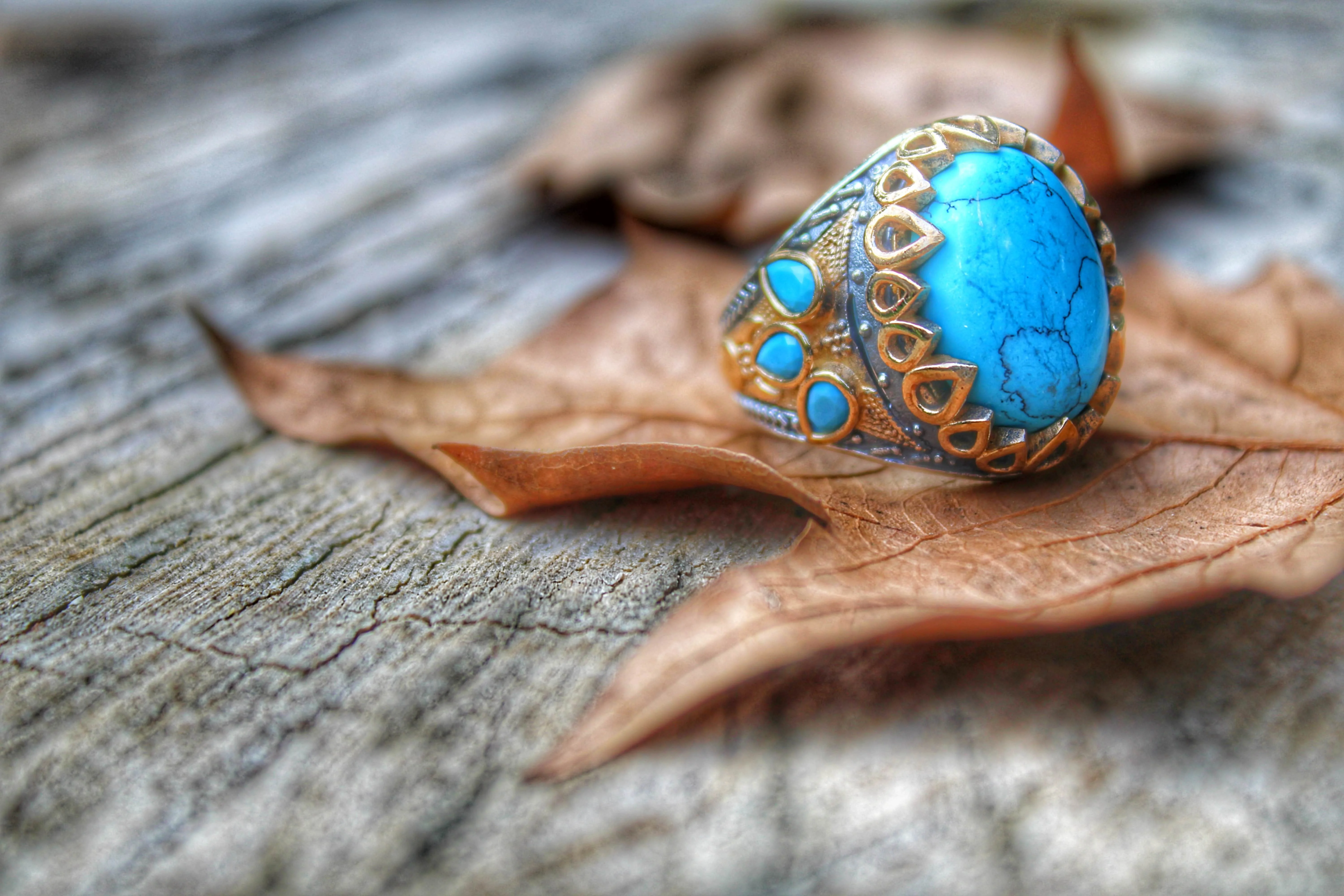 Real Pure 925 Sterling silver ring real turquoise stone hand made made in turkey luxury and trendy model vintage style new model