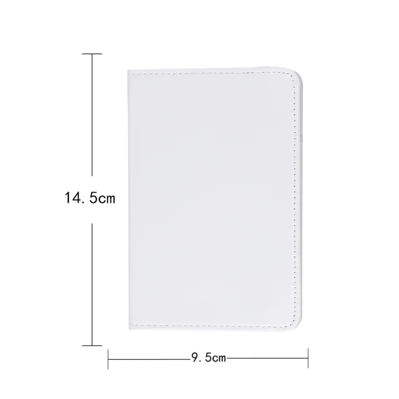 Custom Color Picture Printing Double Sided Passport Holder ID Card Holder Doka High Quality PU Synthetic Leather Passport Holder
