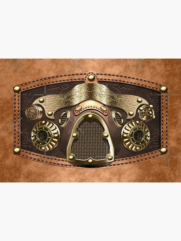 Steampunk 1 Mask Face  Filter Pocket Cloth Reusable Washable