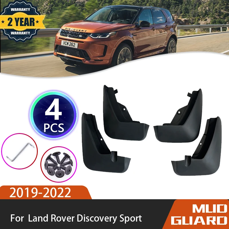 

Mudguard For Land Rover Discovery Sport 2019~2022 Wheel Fender Splash Flap Wheel Arch Pads 4-Piece Set Of Car Accessories 2020