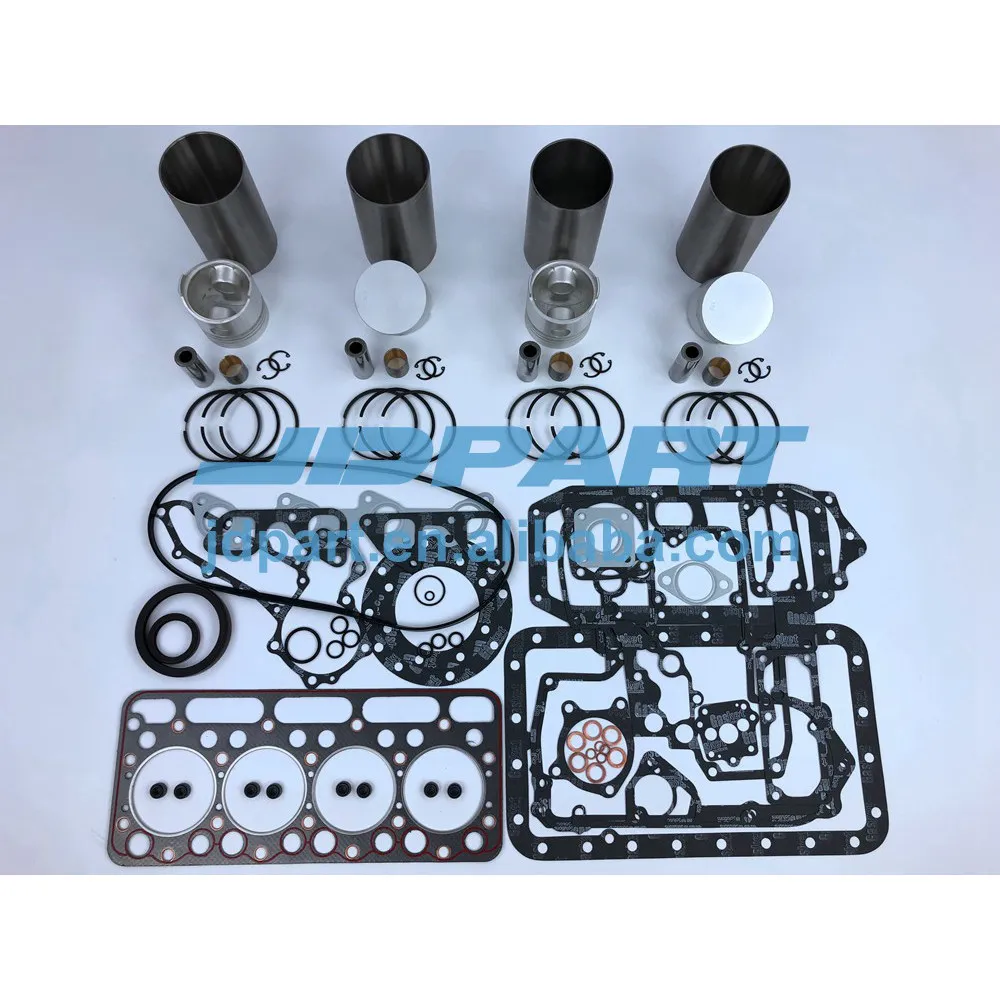 

New V1702 liner kit STD with gasket kit For Kubota