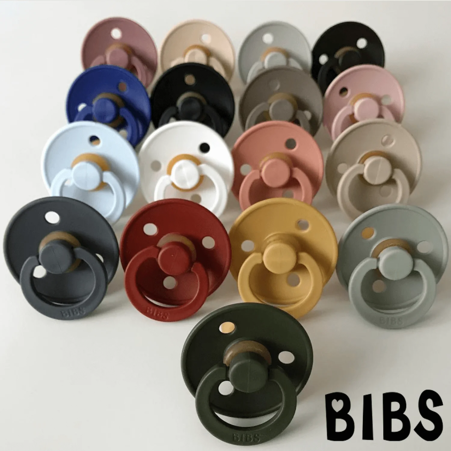 Bibs สี Pacifier-Baby Pacifier Pacifier-Blush