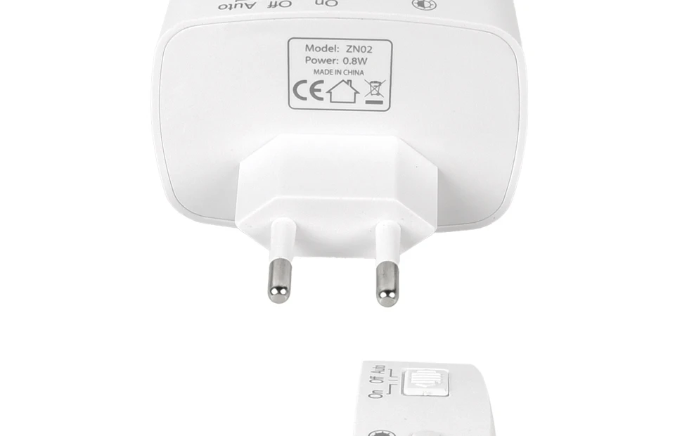 LED Night Light Motion Sensor Light 220V EU Plug In Smart Motion Sensor Light Warm and White Light Dual Color Night Lamp