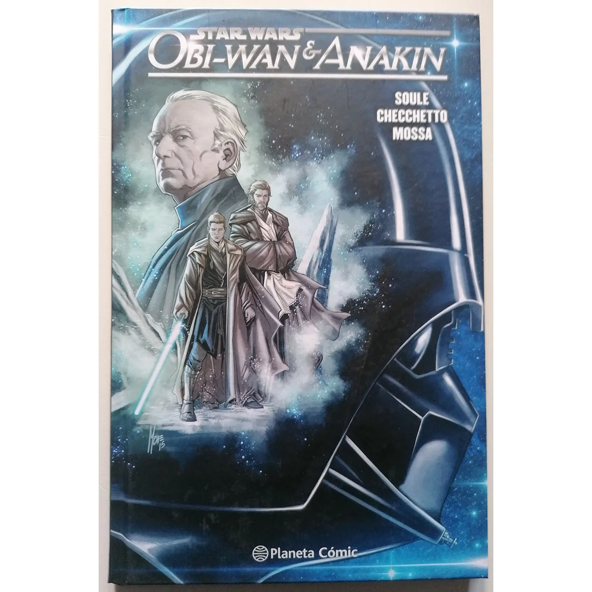 American, STAR WARS OBI - WAN AND ANAKIN, ED PLANETA, year 2018, author CHARLES SOU, COMIC BOOK in Spanish, TEBEO, graphic novel