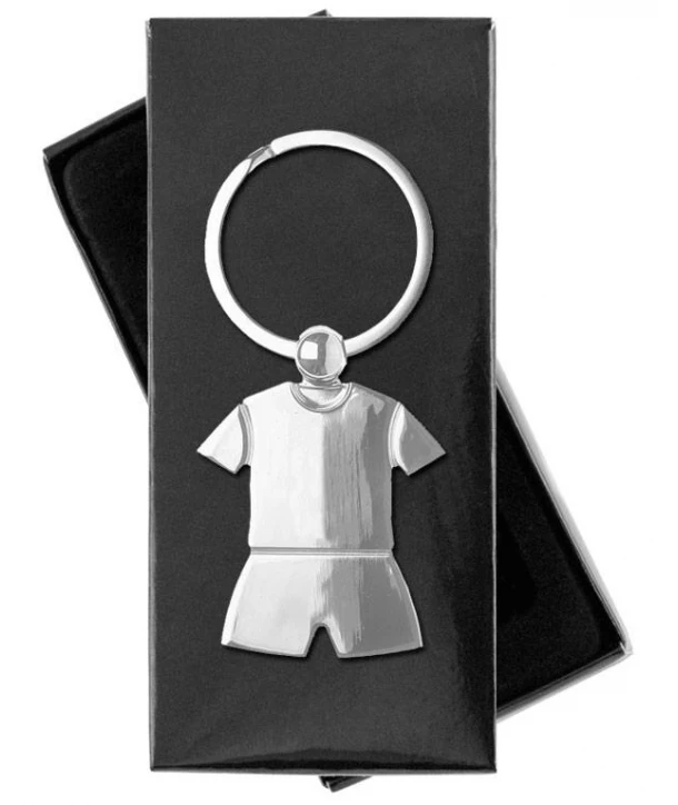 Metal keychain equipment in box gift-football keychains for communions children keepsake detail 1ª communion child