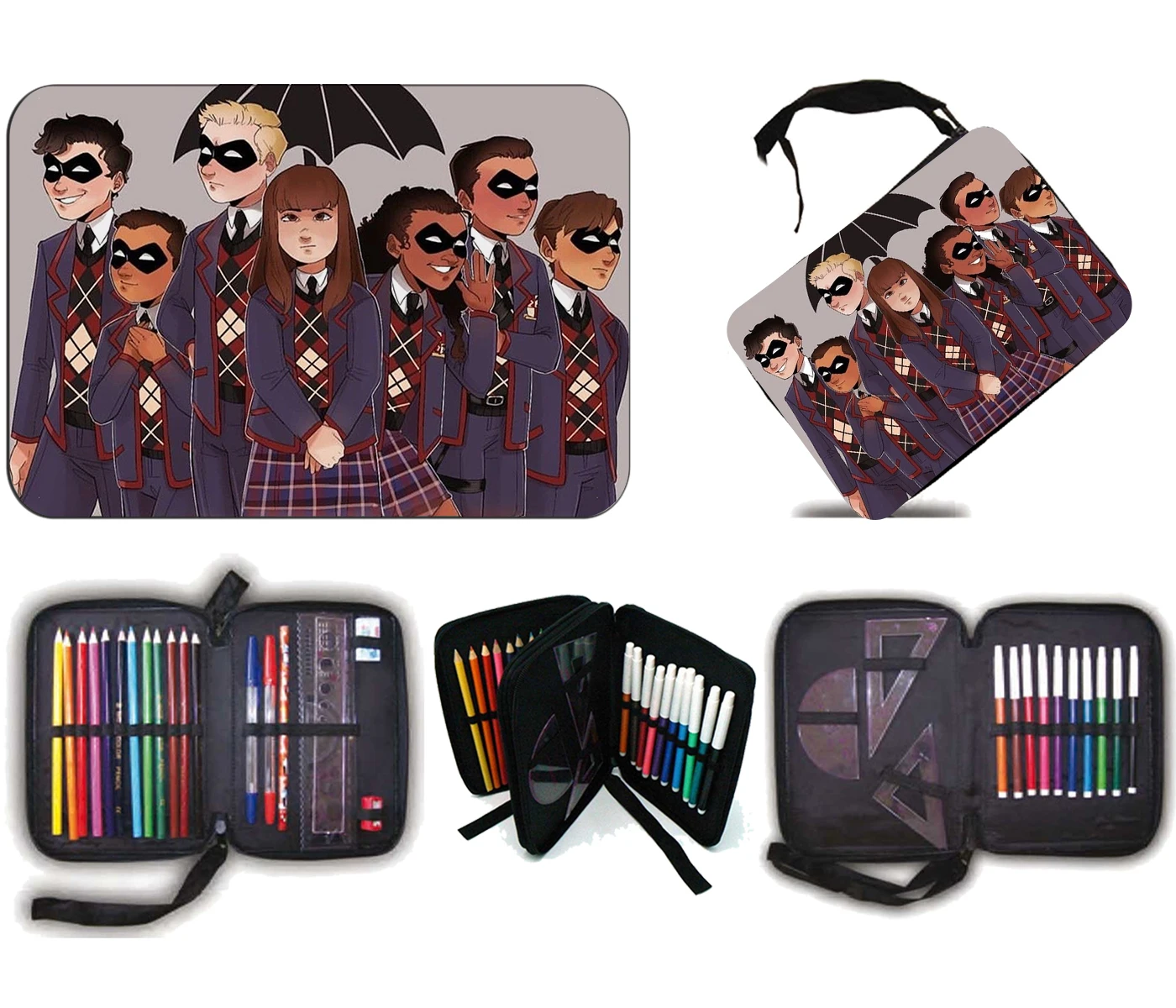 WEICHEN fall SERIE REGENSCHIRM SUPERHELDEN scholar fall