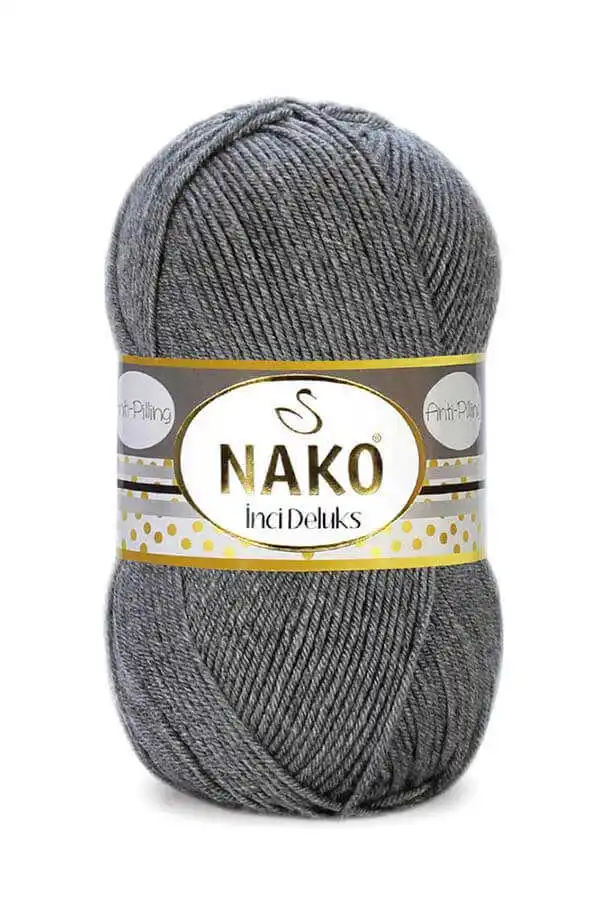 Anti-Pilling Knitted Yarn - 8 Color Options - 250 Meters(100gr) - Knitting Yarn Ball - Nako Pearl Deluxe - Premium Acrylic - Cardigan - Sweater - Blouses - Decoration Materials - Scarf - Accessories - DIY