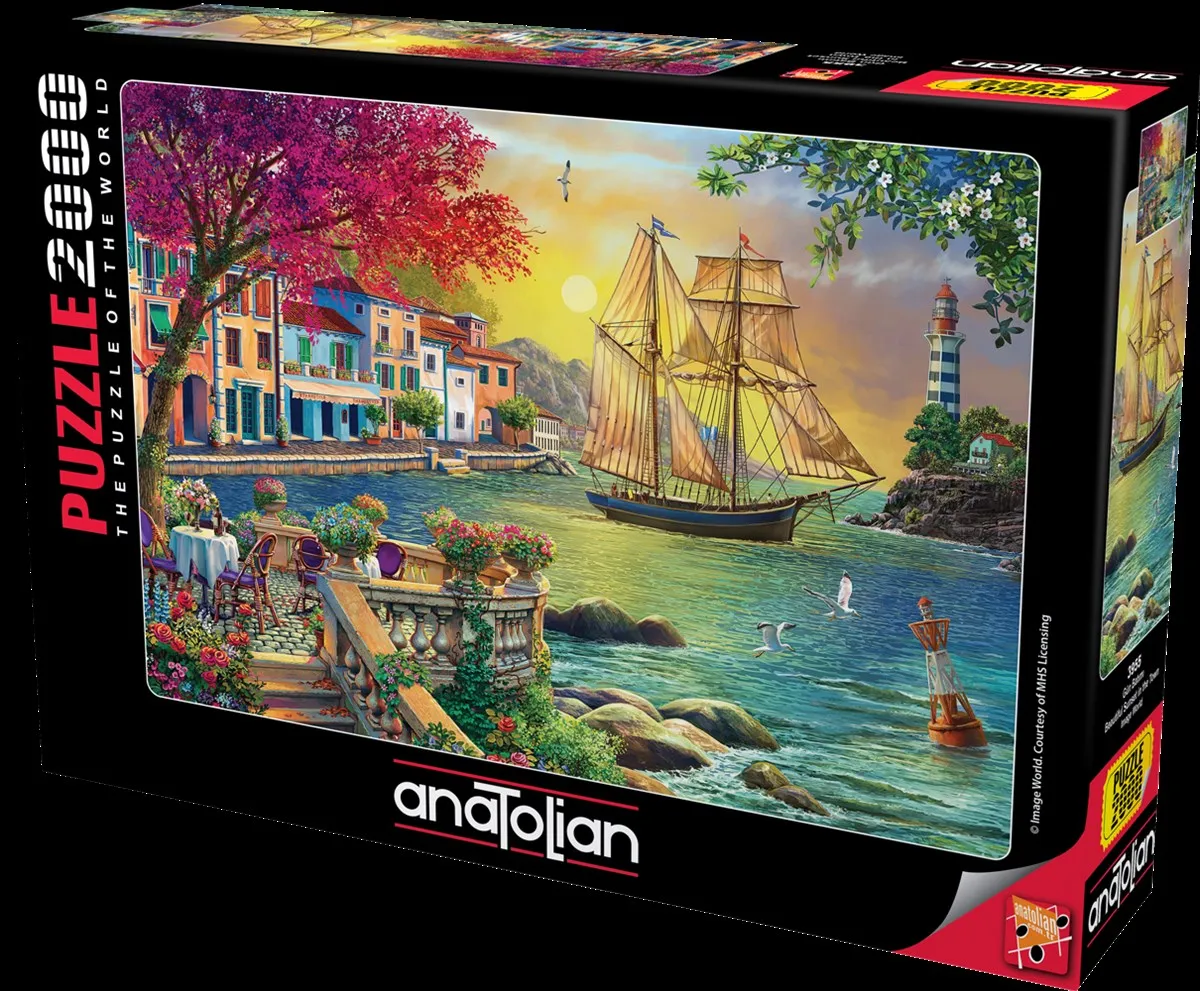 Anatolian Puzzle 2000 Pieces For Adult Art Themed Artwork For Educational Gift Home Decoration Hobby Hama Board Game Jaw DIY