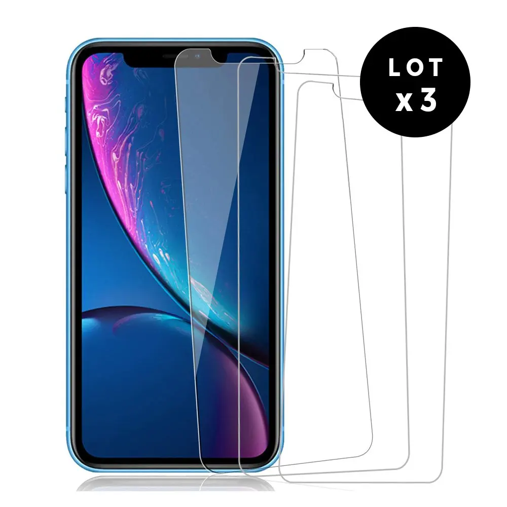 3 set of tempered glass screen protector for iPhone X XS 10 ultra Clear protective and durable 9H hardness Apple accessories