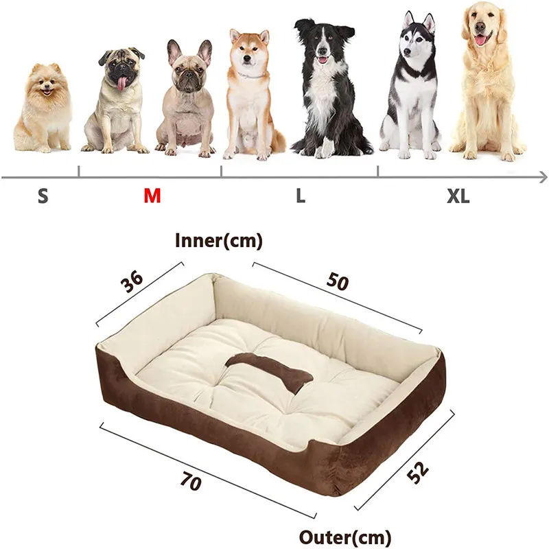 Pet Dog Bed Sofa Mats Pet Products Coussin Chien Animals Accessories Dogs Basket Supplies For Large Medium Small House Cat Bed