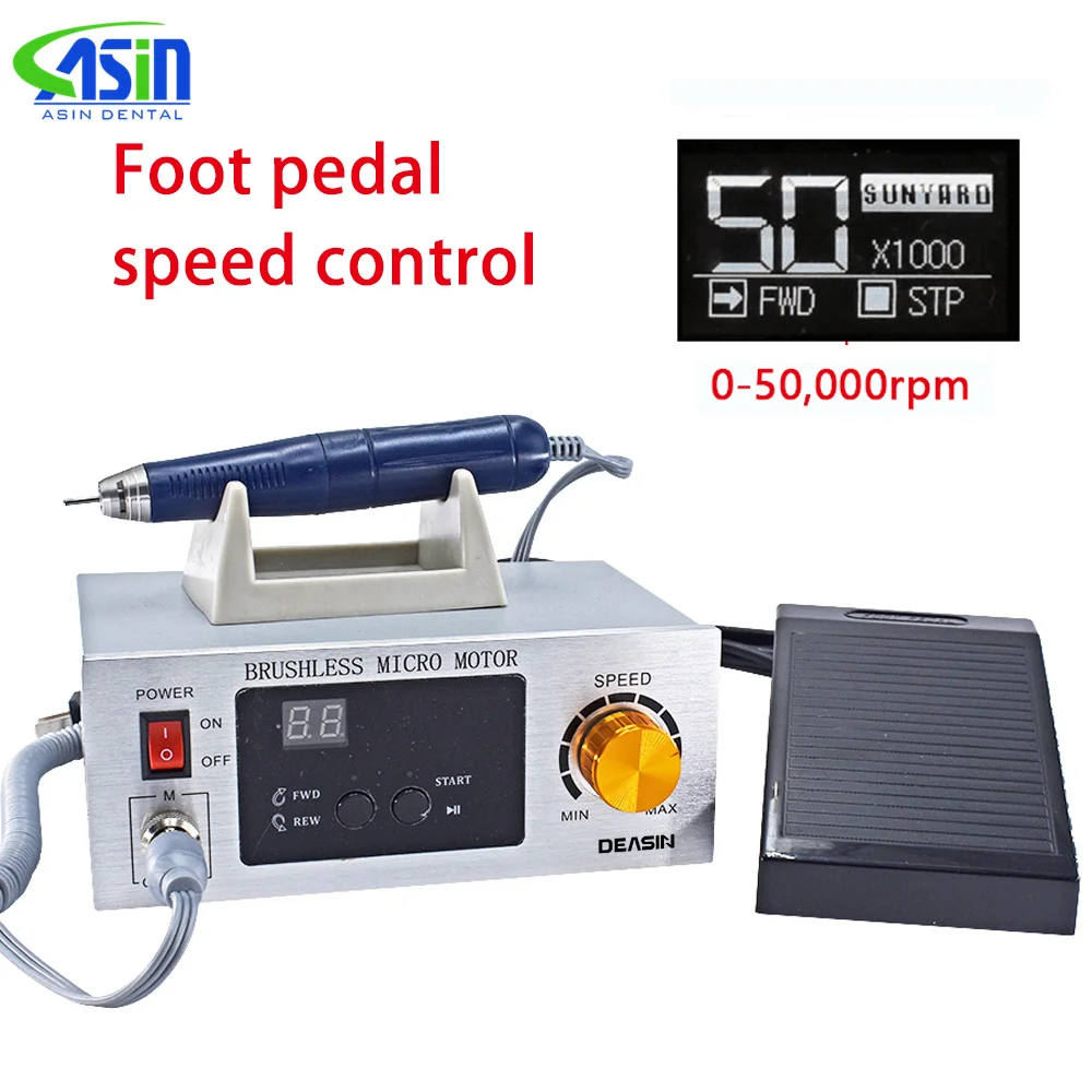 50000 RPM Brushless Handpiece Dental lab Handpiece Dental Micro Motor Dental Polishing Handpiece Dentistry tool Micromotor