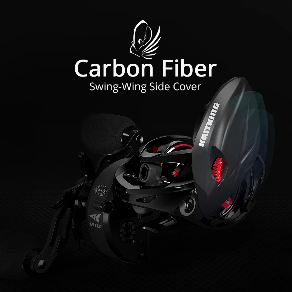 baitcasting fishing reel demon KastKing Speed Elite Reel,7.4:1 Gear Ratio, Left KastKing Speed Demon Elite Baitcasting