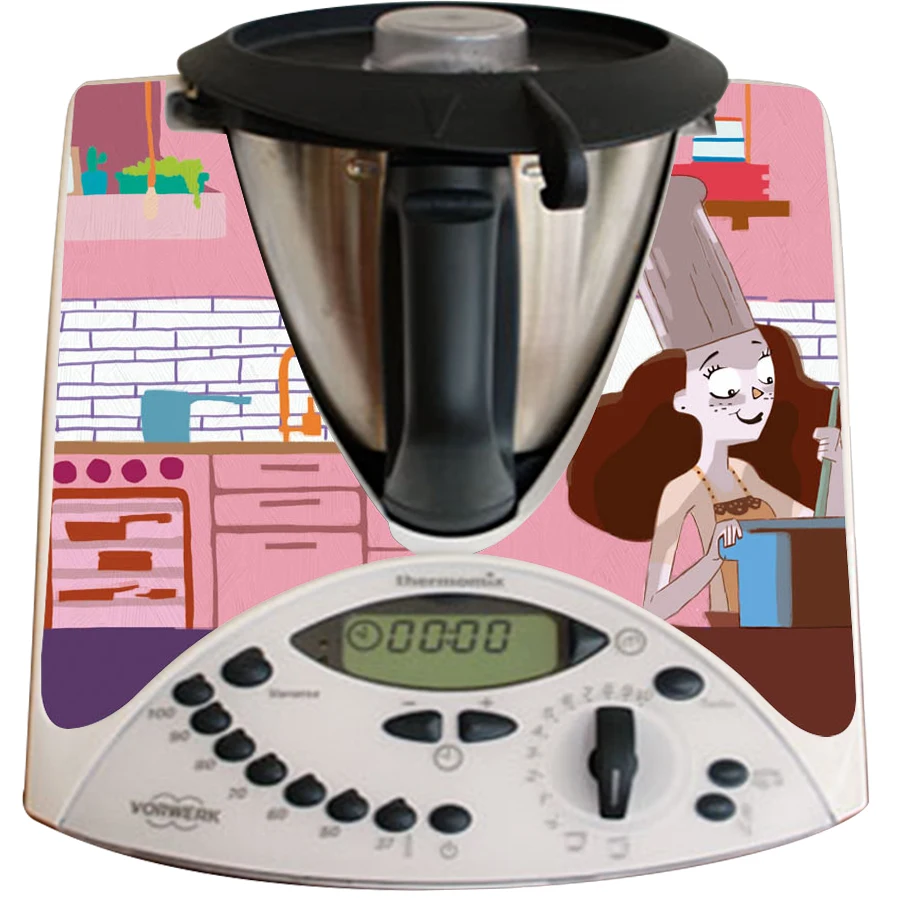 ไวนิลกันชนตกแต่ง,ด้านข้าง,THERMOMIX TM31,ผลไม้,ตกแต่งTHERMOMIX