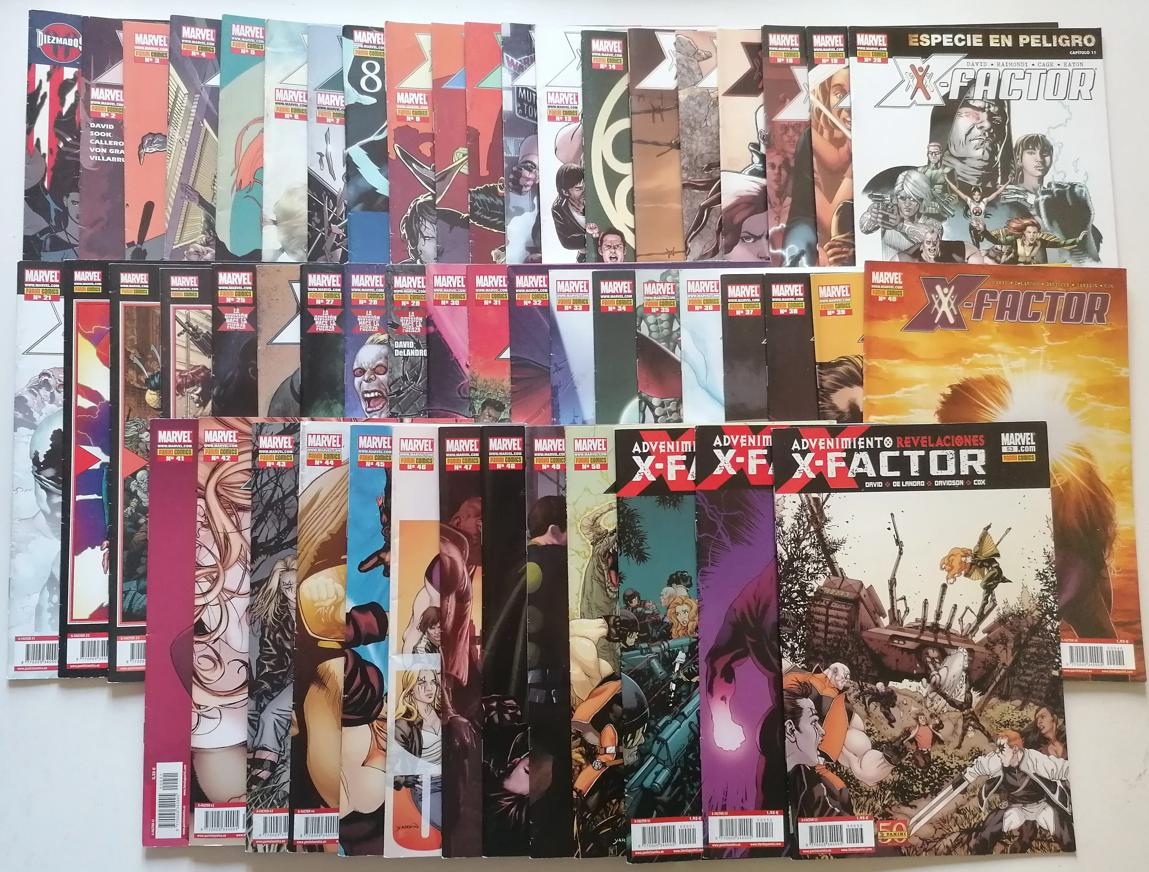 MARVEL, X-FACTOR VOL I , ED. PANINI, full collection, various authors, year 2006-2011, COMIC BOOK, TEBEO in Spanish