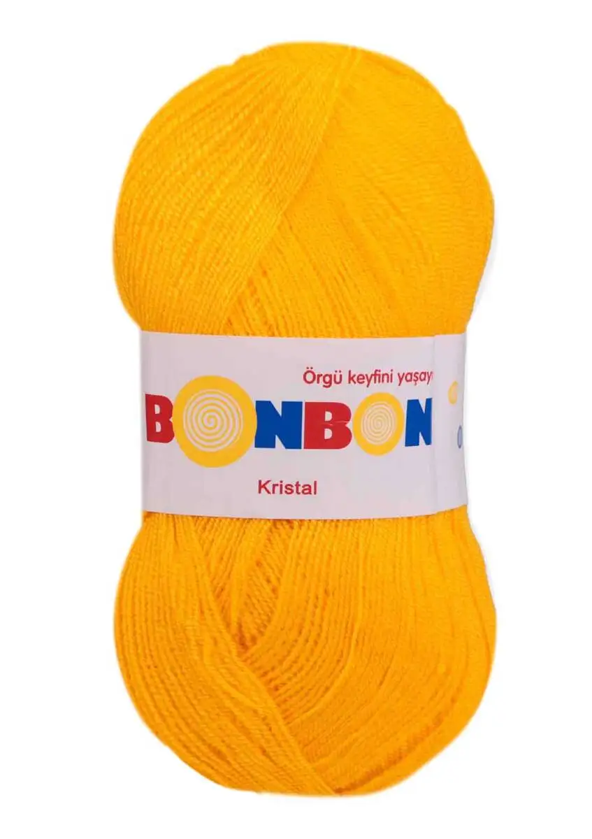 Thread 1 Pack ( 5 Balls ) Nako Bonbon Kristal Hand Knitting Yarn ( 100% Acrylic ) 100 Gram 475 Meter Crochet Tool Kit Fiber Yarn