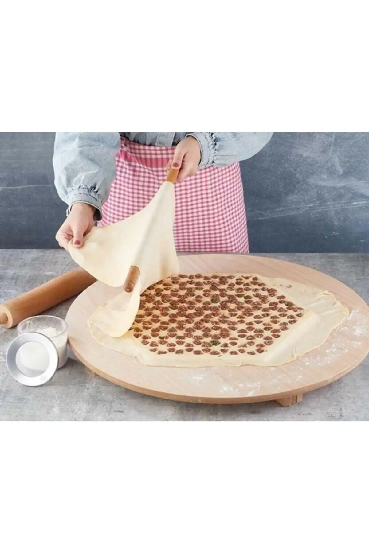 Ravioli Maker Ravioli Mold Hoop 213 Pcs Ravioli Küche Zubehör Pasta Form Praktische Dreieck Türkische Manti Mold Maker