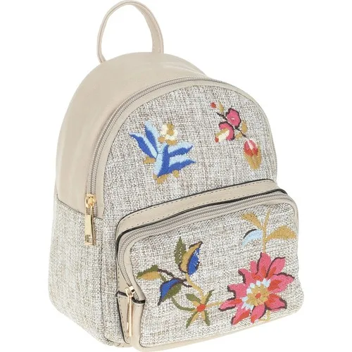 Women's Backpack light pink color Flower pattern women's stylish convenient daily use fashion