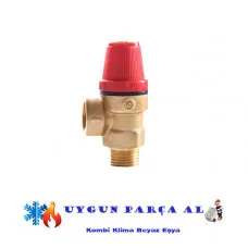 DN15 1/2 ”3Bar/6Bar Female Male Brass Pressure Relief V alve Pressure Control Safety V alve Switch