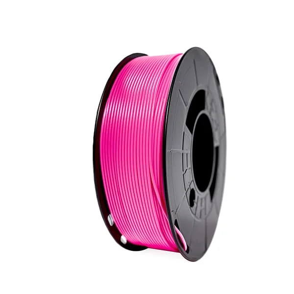 PLA HD Winkle pink fluorescent 1,75mm 1kg made in Spain good adhesion between layers