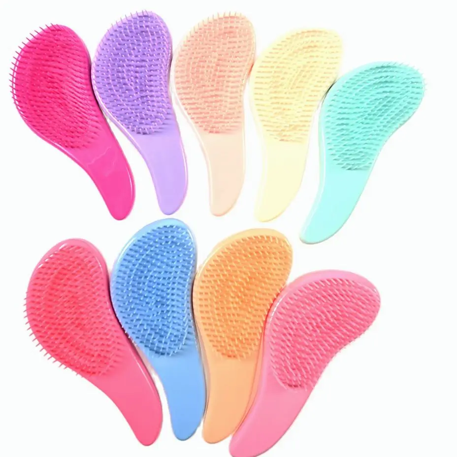 Macaron Massage Comb for Smooth Hair Without Knotting Portable Comb Cute Girl Hairdressing Comb  Hair Comb